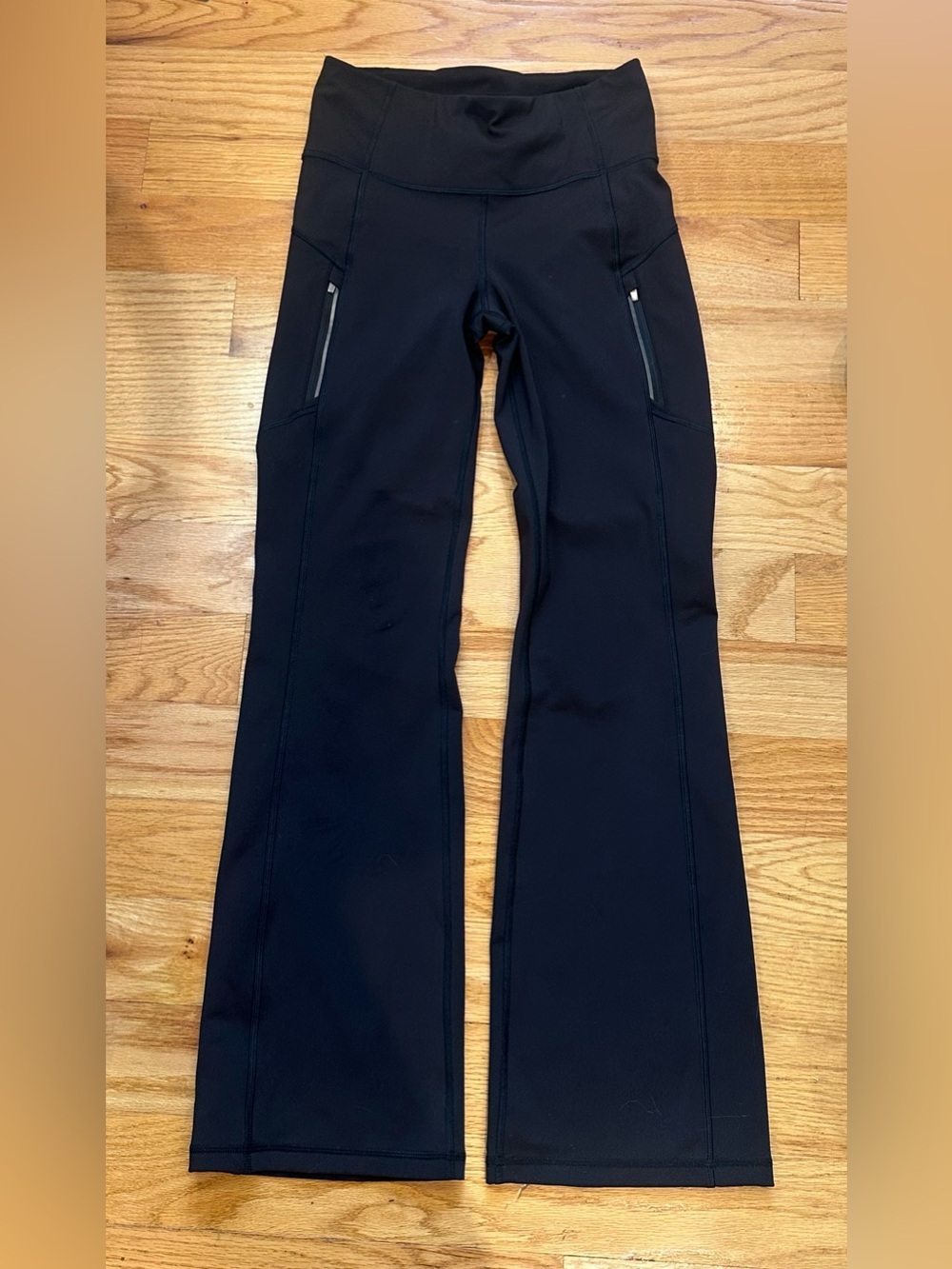 Athleta Black Rainier Bootcut Pants